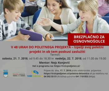 V 48 URAH DO POLETNEGA PROJEKTA
