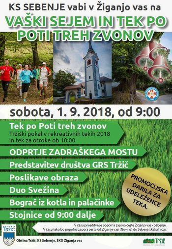 Tek po Poti treh zvonov