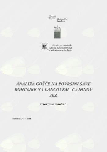 Za cvetenje ni kriva Čistilna naprava Bled, cvetenje Save Bohinjke v Soteski