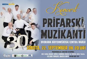 Prifarski muzikanti praznujejo na Gorenjskem