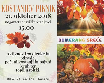 KOSTANJEV PIKNIK DRUŠTVA BUMERANG SREČE