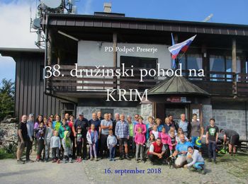 FOTOREPORTAŽA :  38. družinski pohod na Krim