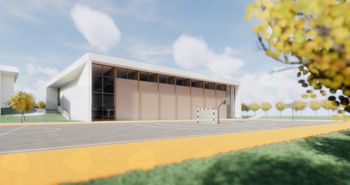 Lokacija športne dvorane izbrana na javnem natečaju in potrjena na Občinskem svetu Občine Mengeš