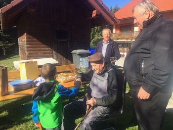 Jeršič Mihael čil in zdrav na svoj 105. rojstni dan