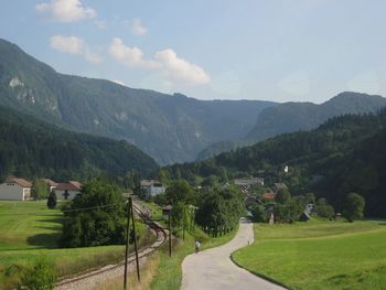 Popolna zapora na Bohinjski Beli