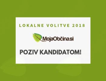 Lokalne volitve - poziv kandidatom 