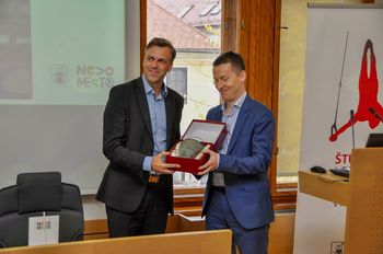Župan sprejel ekipo NTK Krka Novo mesto