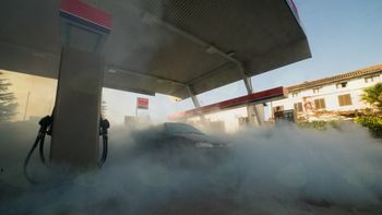 4 Vaja Požar na bencinskem servisu Miren 2018