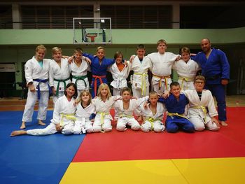 Judoisti na judo kampu Rogla 2018