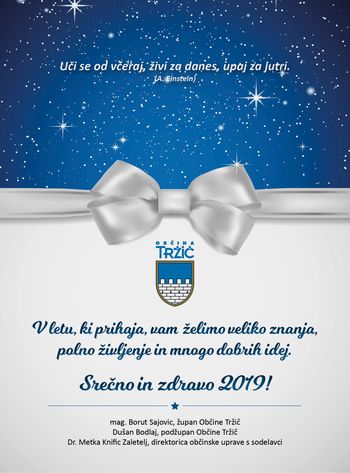 Naj bo srečno in srčno leto 2019