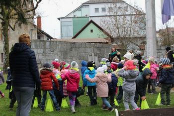 Čarobne smrekice v mestnem parku