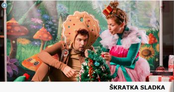 Gledališka predstava za otroke v izvedbi gledališka KU KUC - ŠKRATKA SLADKA