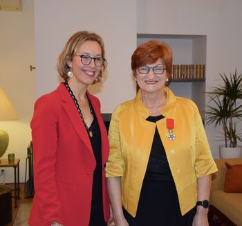 Prof. dr. Danica Purg je vitezinja Nacionalnega reda Legije časti
