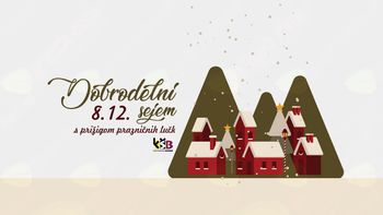 Dobrodelni sejem s prižigom prazničnih lučk