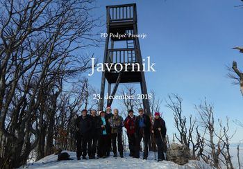 FOTOREPORTAŽA : PD na Javorniku in Čelkovem vrhu  23. 12. 2018                        