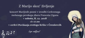 Koncert Marijinih pesmi v Črenšovcih