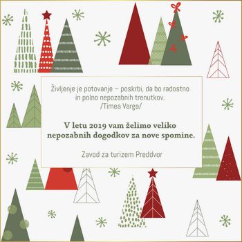 Voščilo Zavoda za turizem Preddvor