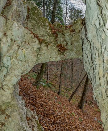 Naravni most na Mali Osojnici.