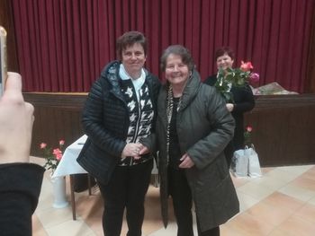 Marjana Kužnik novo izvoljena predsednica Krajevne organizacije Rdečega križa Dobrnič