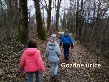 GOZDNE URICE ZA OTROKE IN SOBOTNA PREBUJANJA ZA ODRASLE