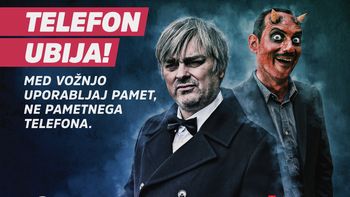Med vožnjo uporabljaj pamet, ne pametnega telefona