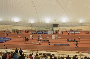 Olimpijski center Novo mesto prvič v Sloveniji gostil državno dvoransko prvenstvo za člane in članice v atletiki