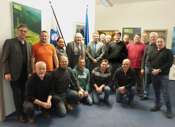 Sprejem na slovenskem veleposlaništvu v Berlinu