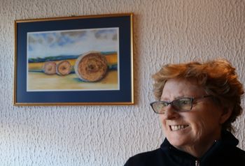 Milica Tomšič razstavlja v Trdinovem hramu