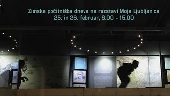 Zimska počitniška dneva na razstavi Moja Ljubljanica