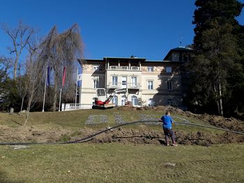 Zalivalni sistem v blejskih parkih