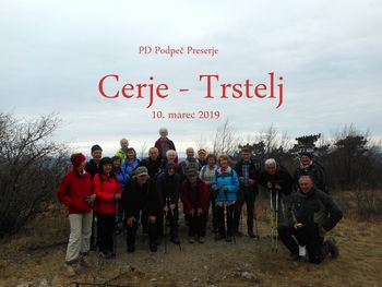 FOTOREPORTAŽA  : PD na poti od Cerja do Trstelja 10.3.2019                        