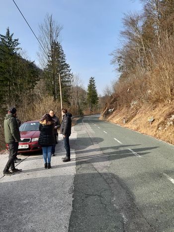 Letošnje dogajanje na državni cesti skozi Tupaliče, Potoče in Kokro
