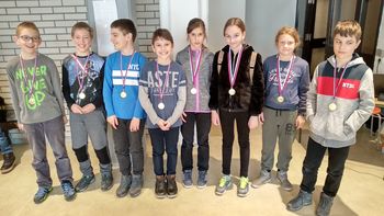 Ekipi preddvorskih šahistk in šahistov do 12 let najboljši na Gorenjskem