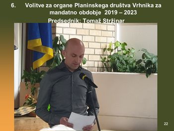 Poročilo Občnega zbora Planinskega društva Vrhnika