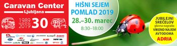 CARAVAN CENTER LJUBLJANA PRAZNUJE 30 LET - AKCIJSKA PONUDBA KAMPING OPREME