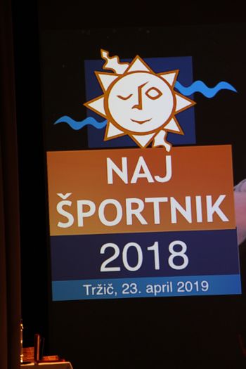 Deskar Žan Košir je Naj športnik Tržiča za leto 2018