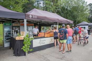 Zapora Jezerske in Veslaške promenade