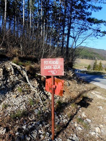 FOTOREPORTAŽA  : PD na poti po robu od Cola do Predmeje 24.3.2019                                 