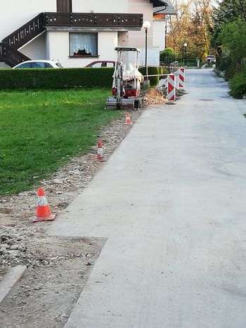 Dela za razširitev kabelskega omrežja v Preddvoru 
