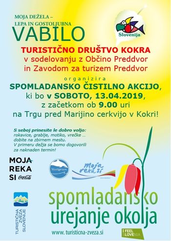 Pomladansko čiščenje Kokre