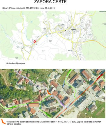 Delna zapora Tabor - Gorenji Logatec Delna zapora Tabor - Gorenji Logatec