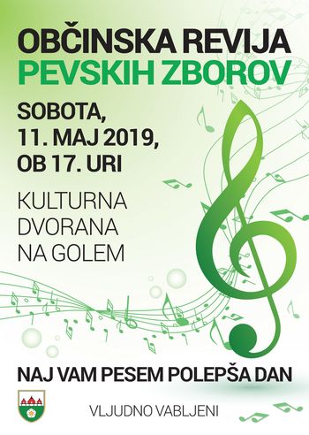 OBČINSKA REVIJA PEVSKIH ZBOROV