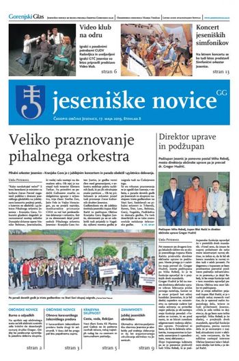 Jeseniške novice, 17. maj 2019-8