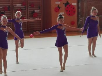 Nastop gimnastičark