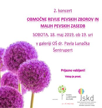 Območna revija pevskih zborov in malih pevskih zasedb