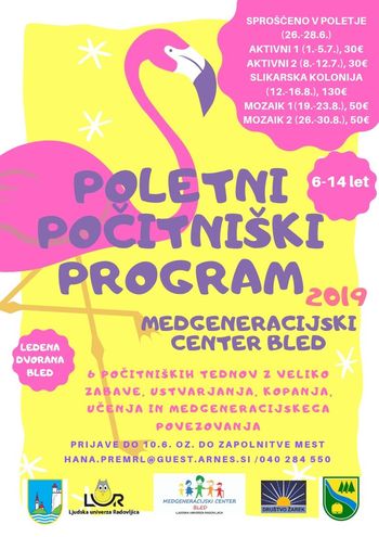 Poetni počitniški program-Mozaik