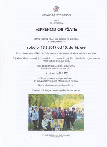 "SPREHOD OB PŠATI"