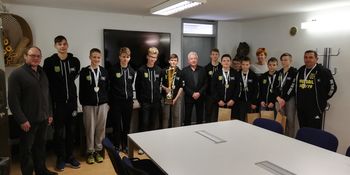 Sprejem državnih prvakov ekipe U15 ŠD Extrem   