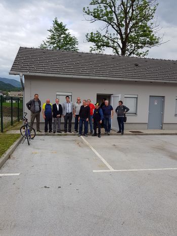 Predstavniki občine so si ogledali preddvorsko čistilno napravo