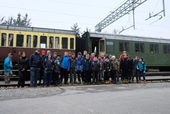 Vožnja s parno lokomotivo in pohod v neznano